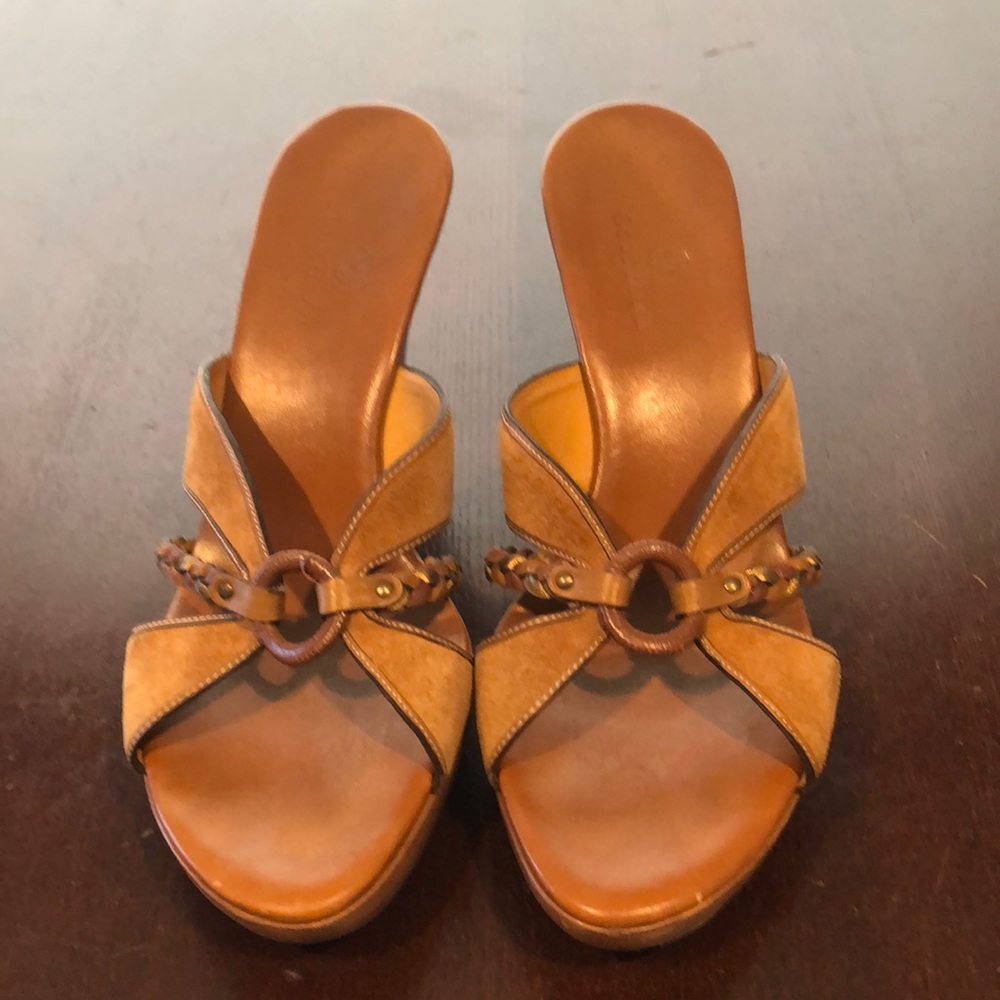 Cole Haan tan/brown sandals, size 9